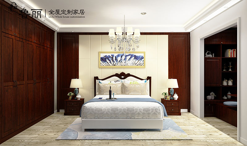 愛丁堡—簡歐臥房（櫻桃木）